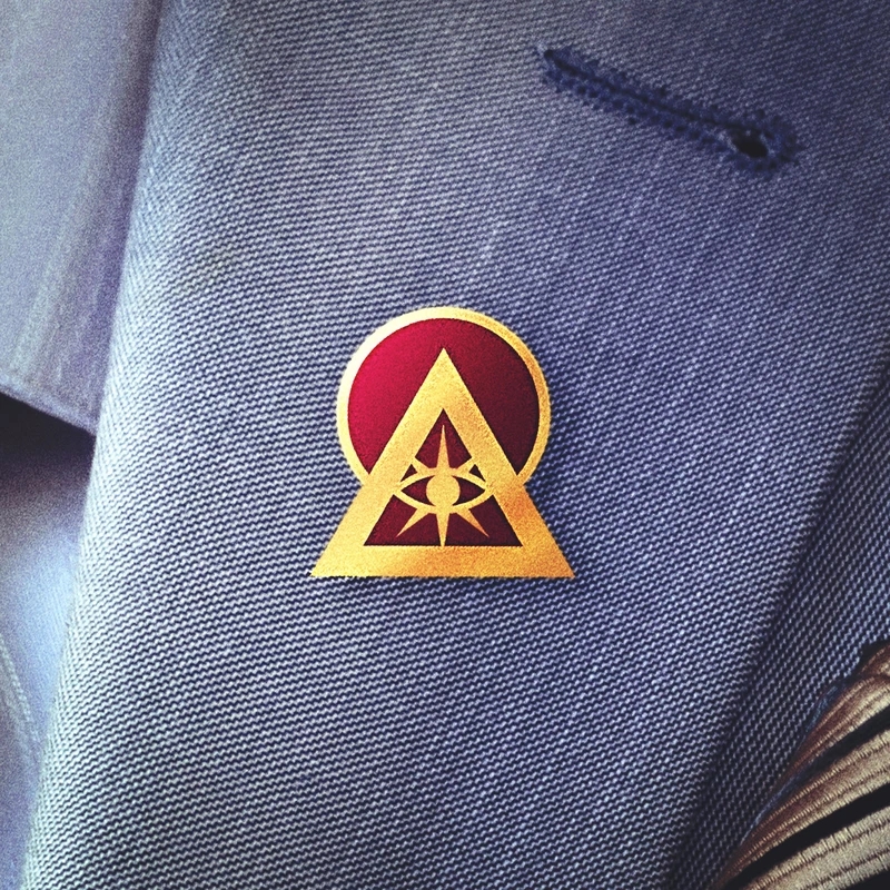 ILLUMINATI INSIGNIA PIN - Image 3