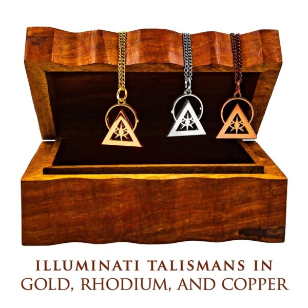THE TRIFECTA: TALISMANS IN GOLD, RHODIUM, AND COPPER